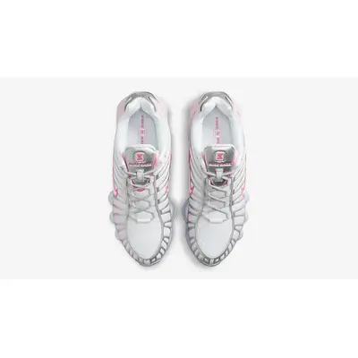 Nike Shox TL Metallic Platinum Pinksicle HV2520-001 Top