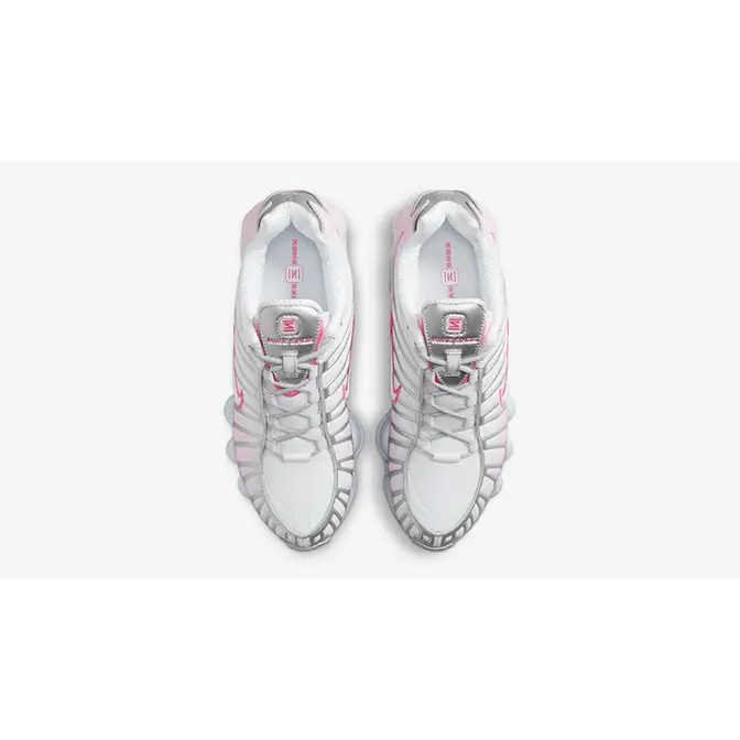 Nike Shox TL Metallic Platinum Pinksicle HV2520-001 Top