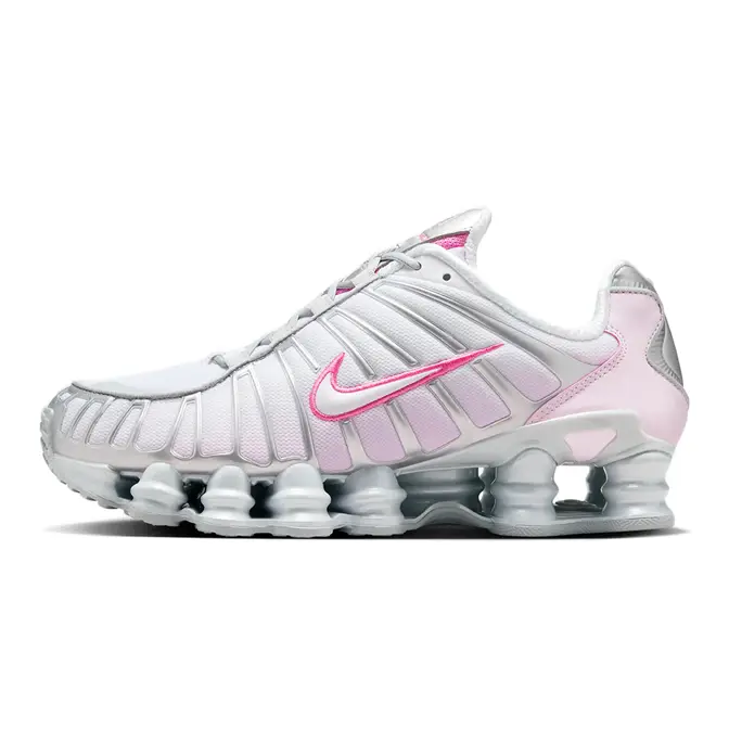 Black and pink nike shox hotsell