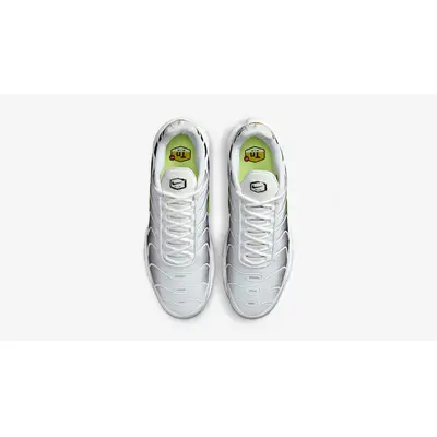 Nike TN Air Max Plus White Black Volt DM0032-103 middle