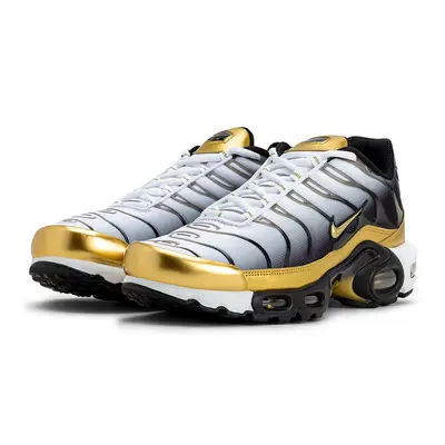 Nike TN Air Max Plus White Metallic Gold Black Where To Buy HM0352 100 The Sole Supplier