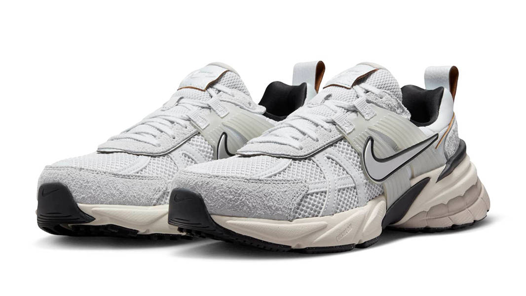 Nike V2K Run Pure Platinum Light Bone FN6703-002 Side