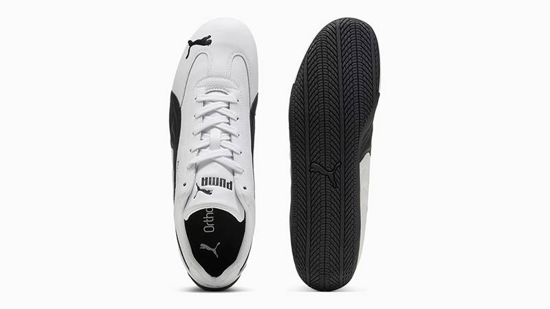 Puma Speedcat OG Leather White Black 401603-02 middle
