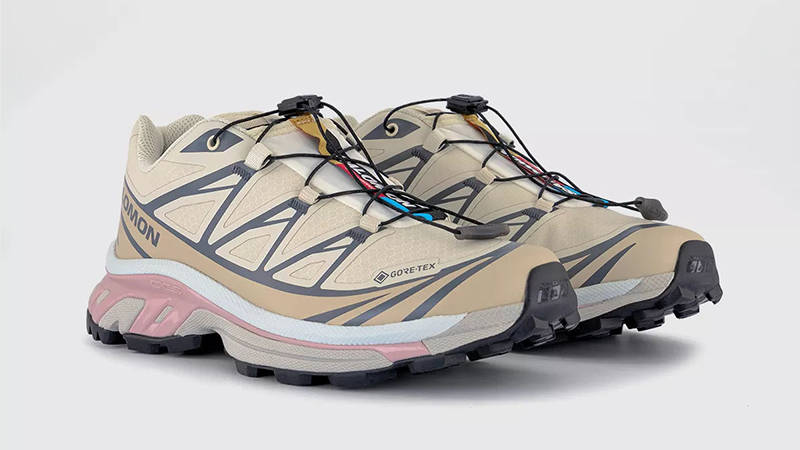 Salomon XT-6 Almond Milk Mauve L47581200 front