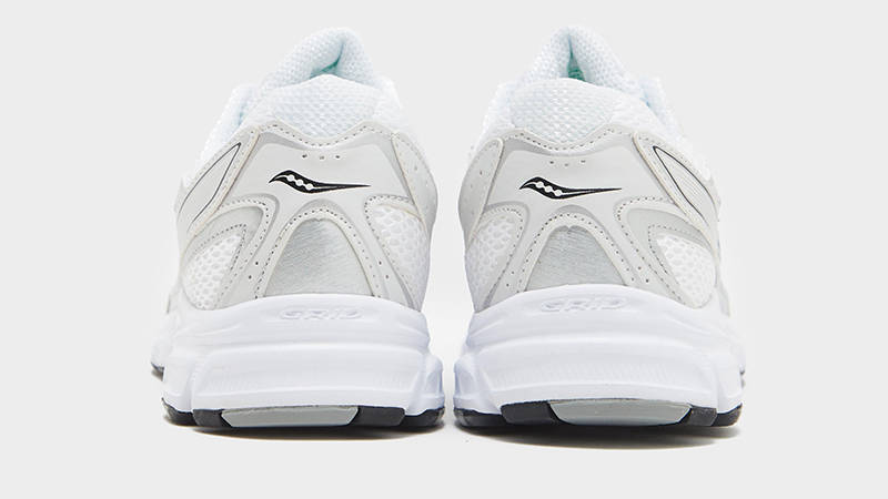 Saucony Ride Millenium White Silver back