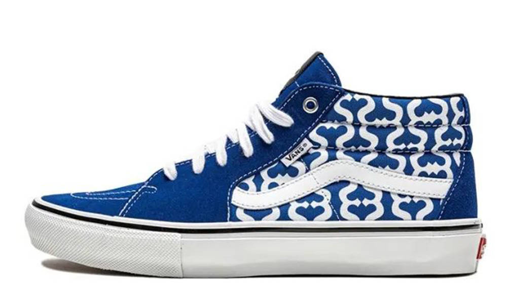 Supreme x Vans Skate Grosso Mid Navy