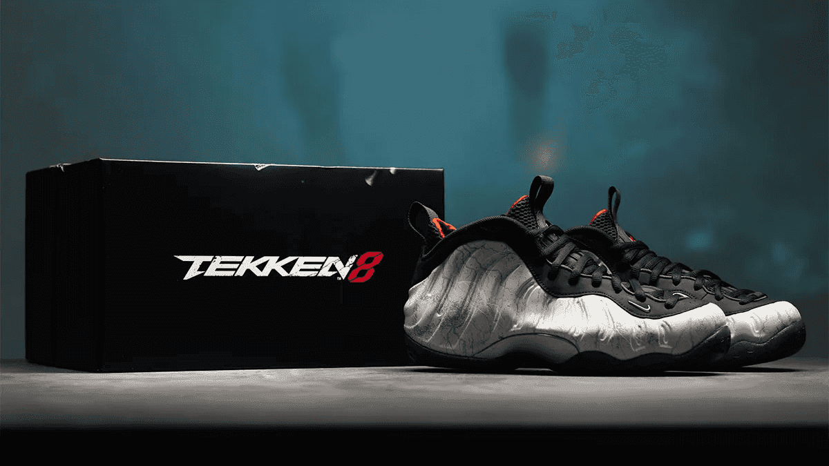 First Look: The Tekken 8 x Nike Air Foamposite One "Jin Kazama"