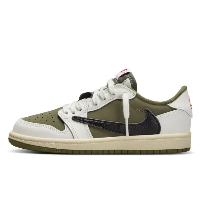 Travis Scott x Air Jordan 1 Low PS Medium Olive DO5442 200 The Sole Supplier