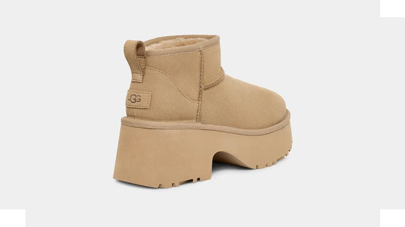 UGG Classic Ultra Mini New Heights Boot Mustard Seed | 1158311