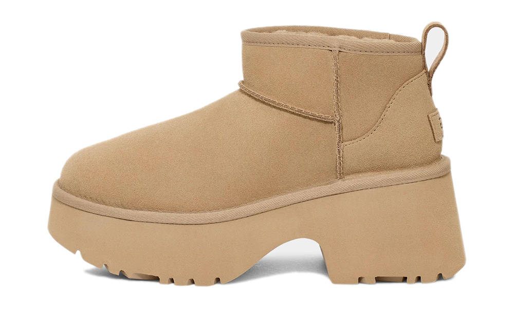UGG Classic Ultra Mini New Heights Boot Mustard Seed