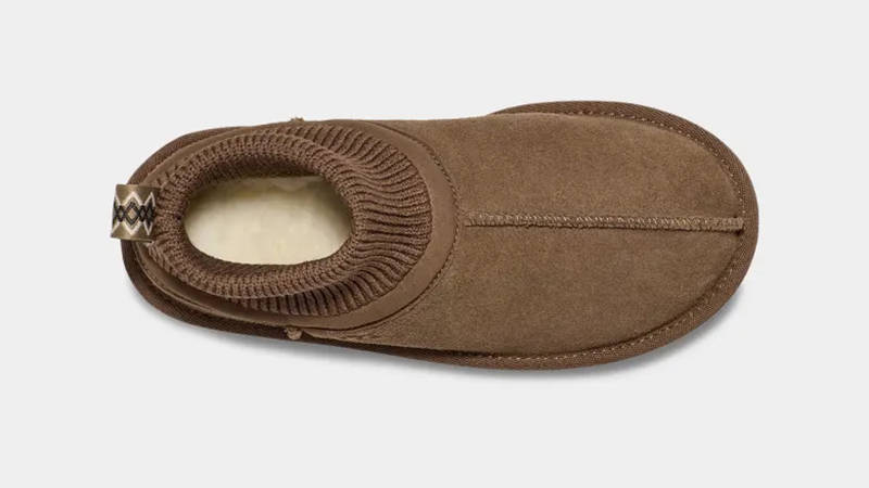 UGG Classic Ultra Mini Stretch Cuff Boot GS Hickory 1157702K-HCK Top
