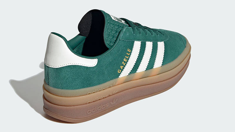 adidas gazelle silver green womens Adidas Gazelle Bold 'Cream Collegiate Green' (Women's)  The Attic
