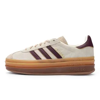 adidas Gazelle Bold Cream Maroon