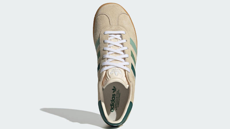adidas Gazelle GS White Green Gum Middle