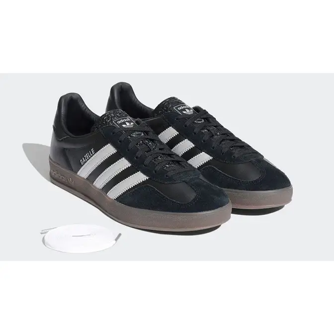 adidas Gazelle Indoor Core Black Silver | JH8837 | The Sole