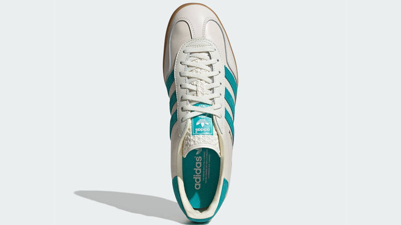 adidas Gazelle Indoor Turqoise Chalk White Middle