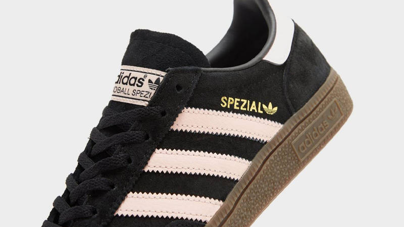 adidas Handball Spezial Black Icy Pink Closeup