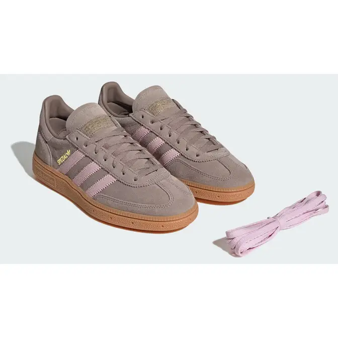 Adidas Handball Spezial Chalky Brown Clear Pink JR3082 The Sole Adidas Handball Spezial Chalky Brown Clear Pink JR3082 The Sole