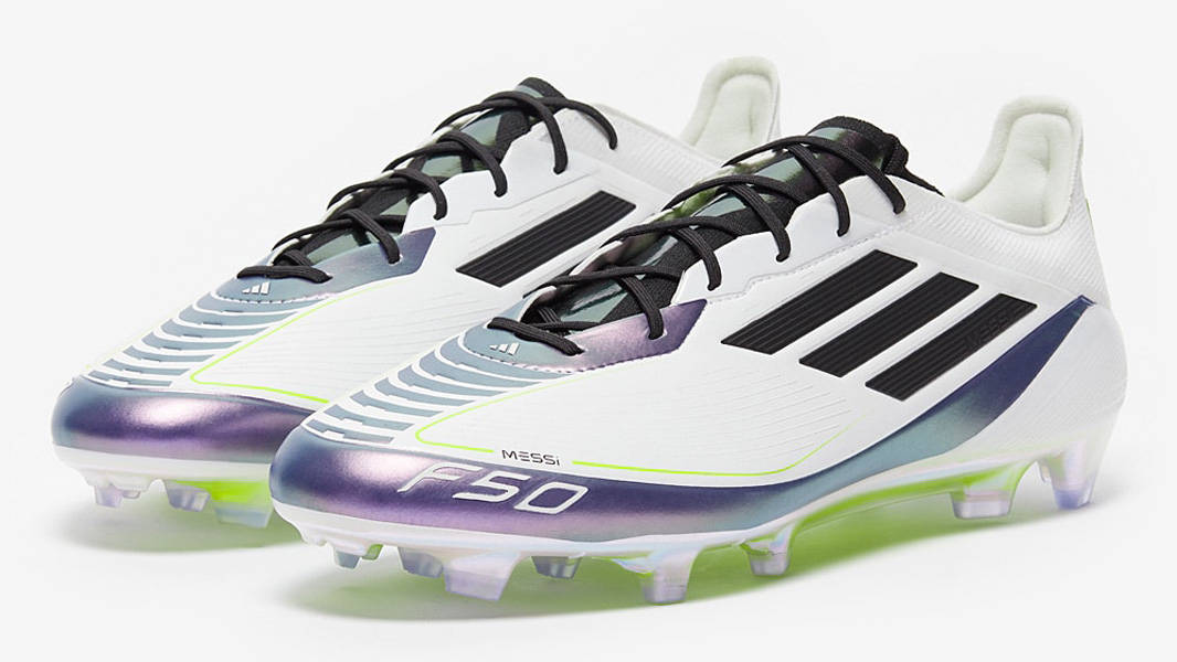 adidas Messi F50 Elite FG Boots White Purple | IE9063 | The Sole