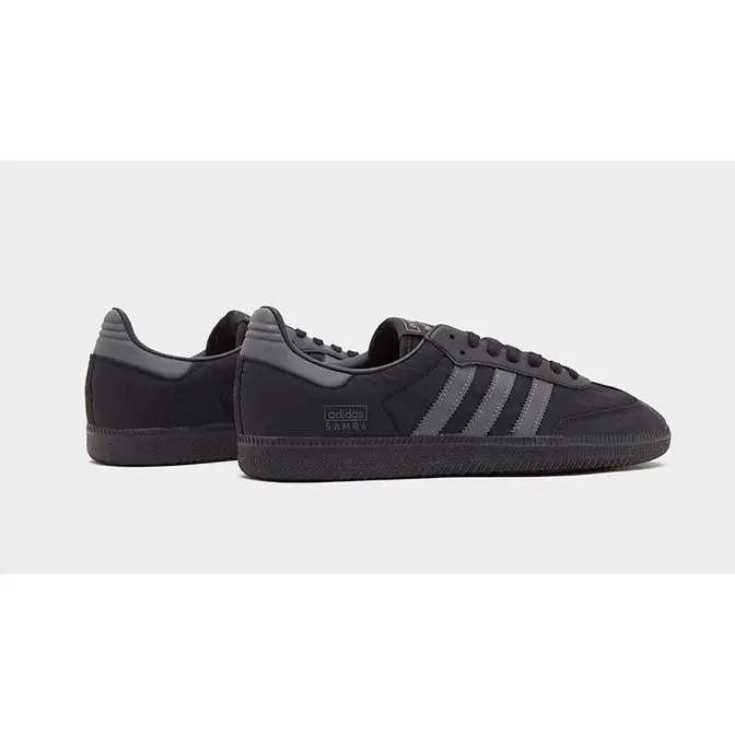 Samba adidas all black on sale