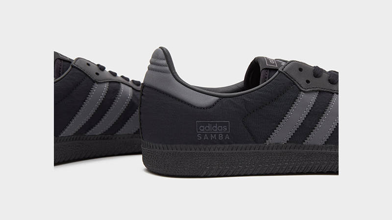 adidas Samba OG Black Reflective IE9133 heel