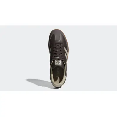 adidas Samba OG Brown Putty Grey ID1481 Top