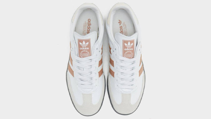 adidas Samba OG Crystal White Brown Middle