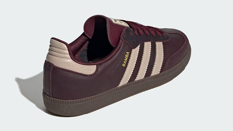 adidas Samba OG Maroon Crystal Sand | IF7004 | The Sole Supplier
