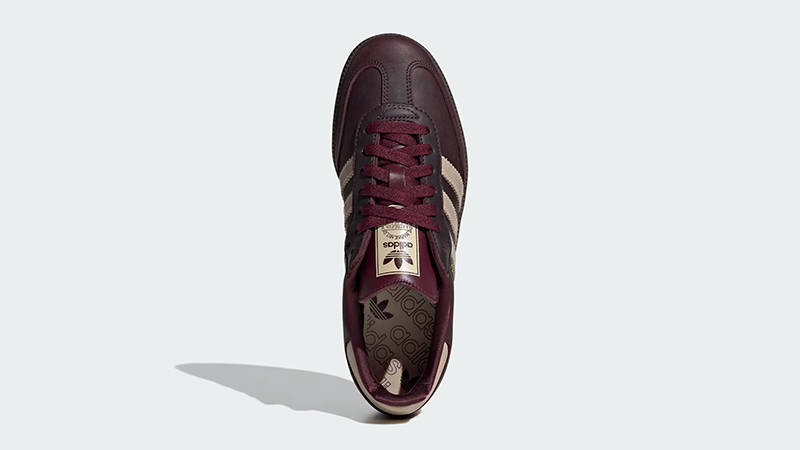 adidas Samba OG Maroon Crystal Sand IF7004 Top