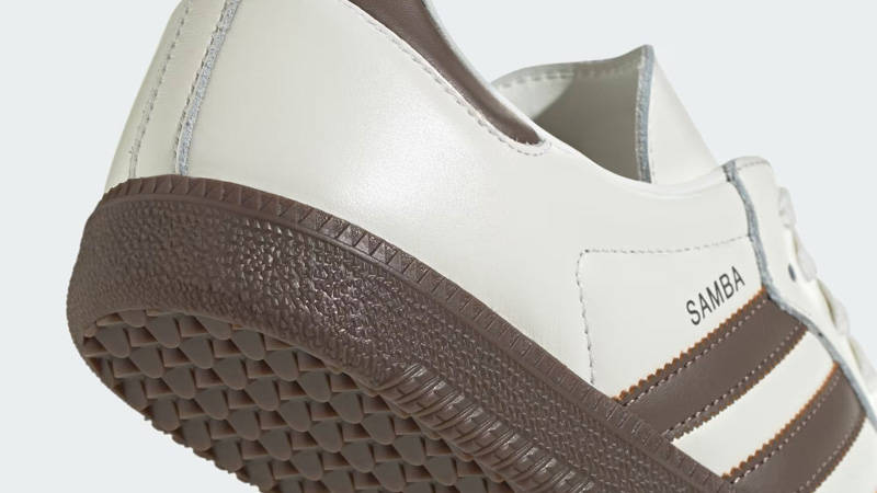 adidas Samba OG Off White Earth Strata Closeup