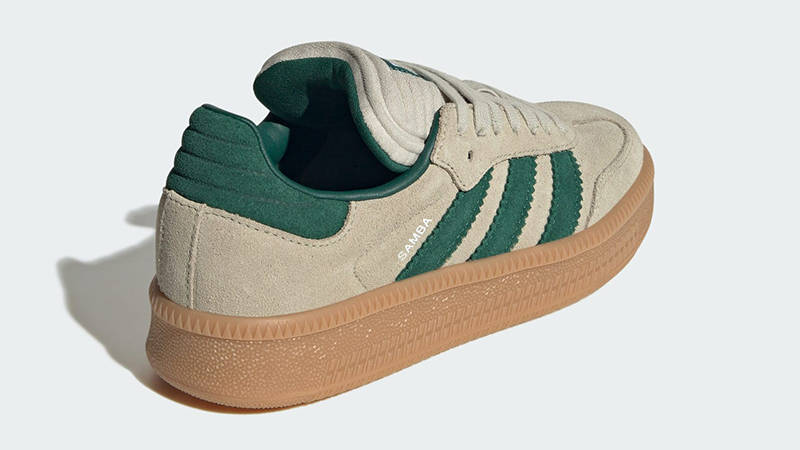 adidas Samba XLG GS Putty Grey Green JQ9886 Back