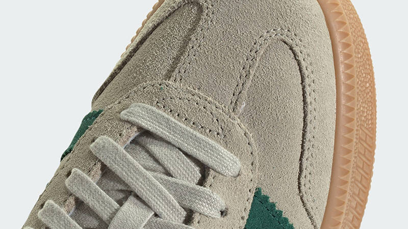 adidas Samba XLG GS Putty Grey Green JQ9886 Detail 2