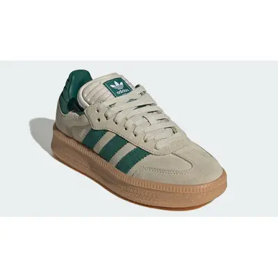 adidas Samba XLG GS Putty Grey Green JQ9886 Side
