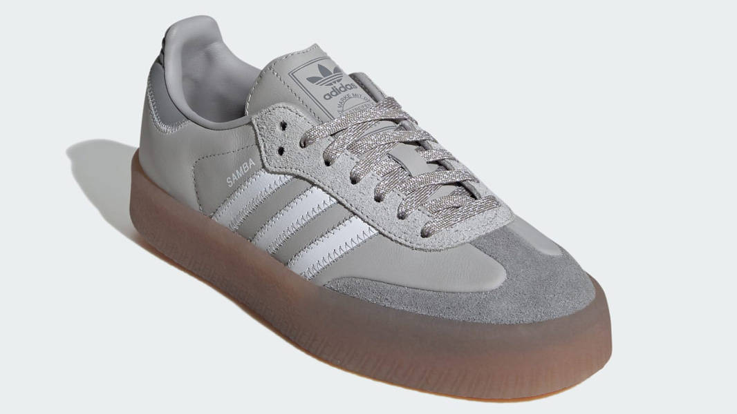 adidas Sambae Grey Cloud White Front