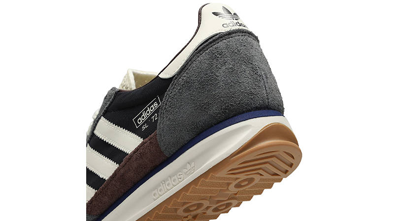 adidas SL 72 RS Black Beige JI0843 heel