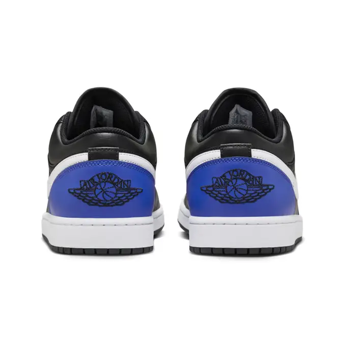 Air Jordan 1 Low Black Royal Toe Back