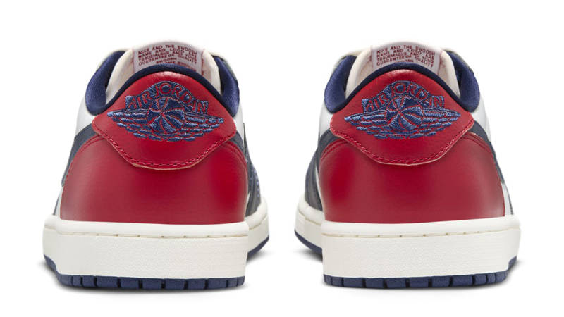 Air Jordan 1 Low OG Howard University Back