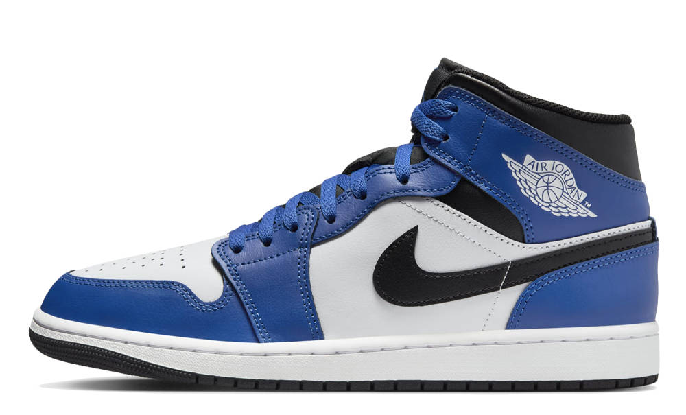 Black & blue jordans hotsell