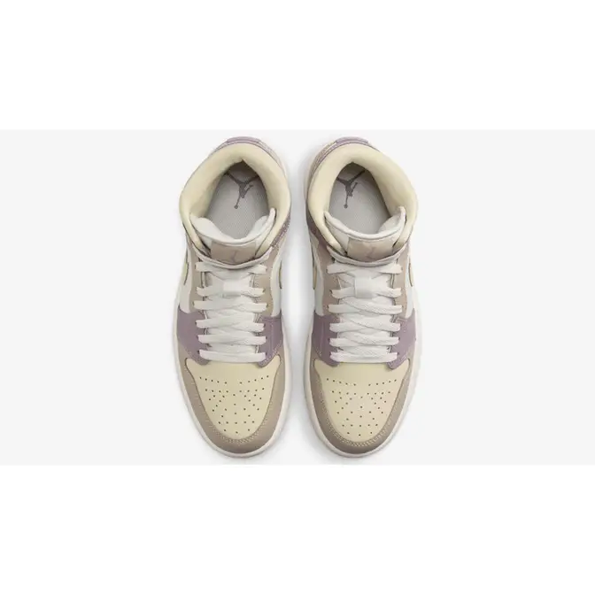 Air Jordan 1 Mid Team Gold Taupe