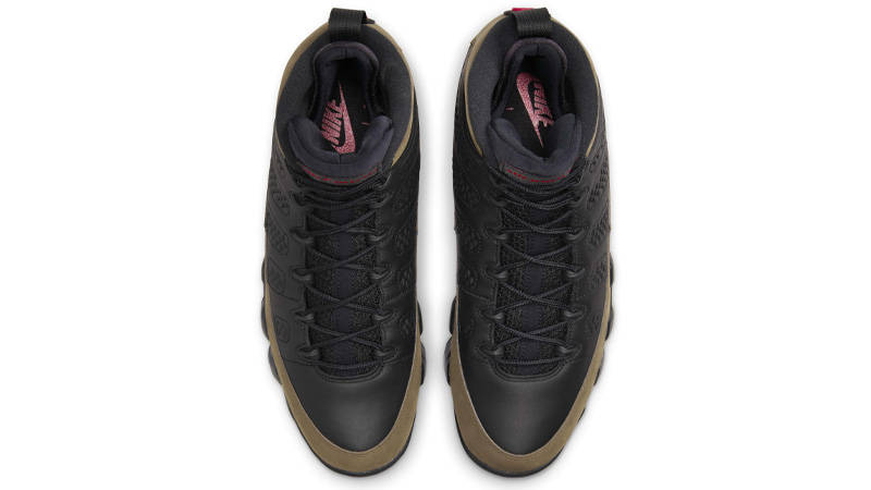 Air Jordan 9 Retro Olive 2024 Middle