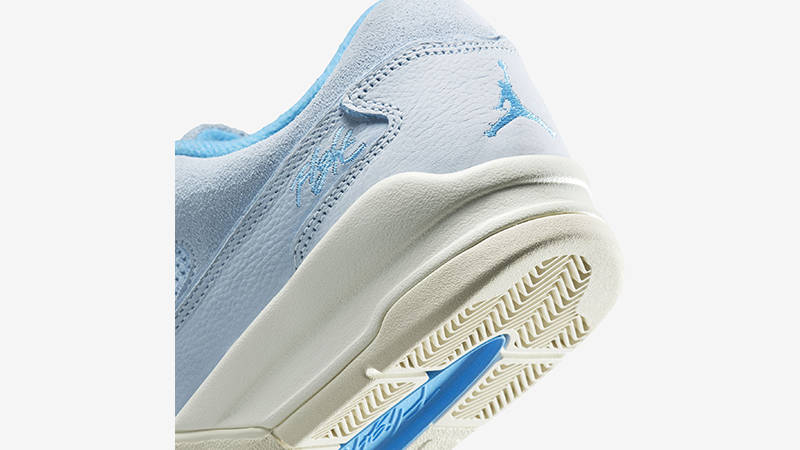 Air Jordan Flight Court Blue Sail FZ9854-400 heel