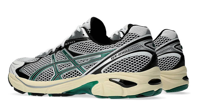 ASICS GEL-1130 White Jasper Green 1203A275-106 Side