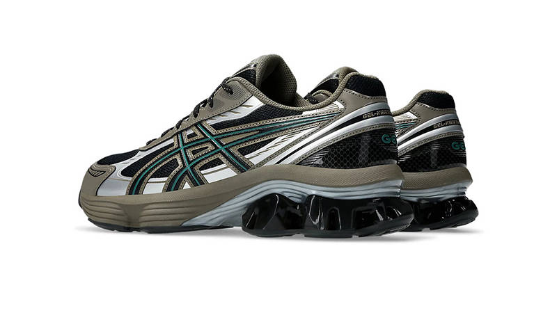 ASICS Gel-Kinetic Fluent Black Dark Taupe 1203A737-002 side