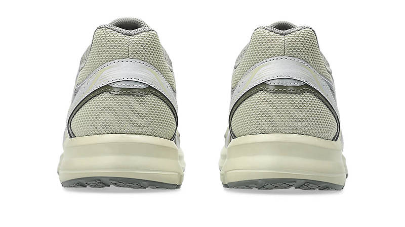 ASICS JOG 100S Khaki Silver 1203A741-300 heel