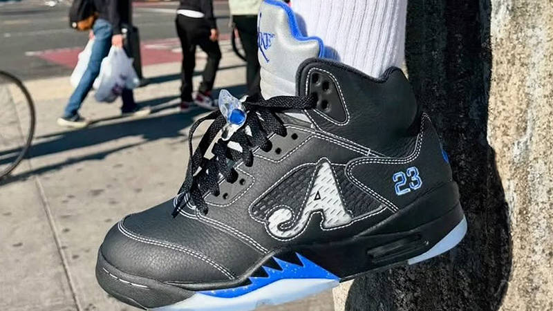 Awake NY x Air Jordan 5 OG SP Black Racer Blue | DV4982-004 | The