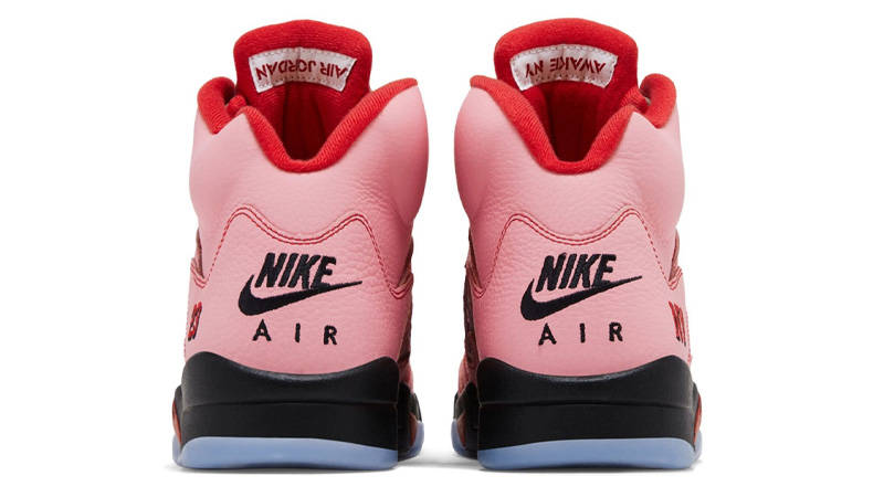 Awake NY x Air Jordan 5 OG SP Bubblegum Pink Back