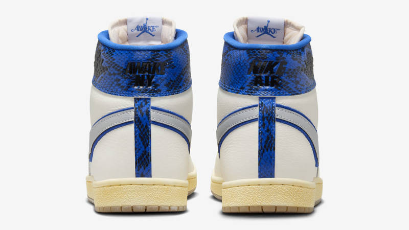 Awake NY x Jordan Air Ship Game Royal Back