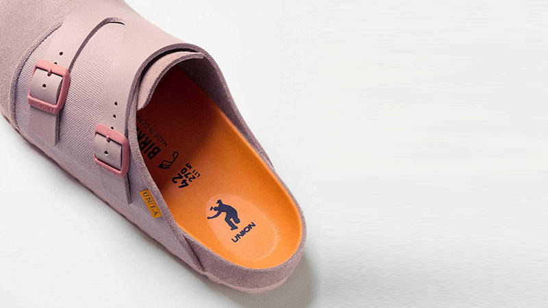 Birkenstock x Union LA Bimshire Beige Taupe 1029705 Detail 2