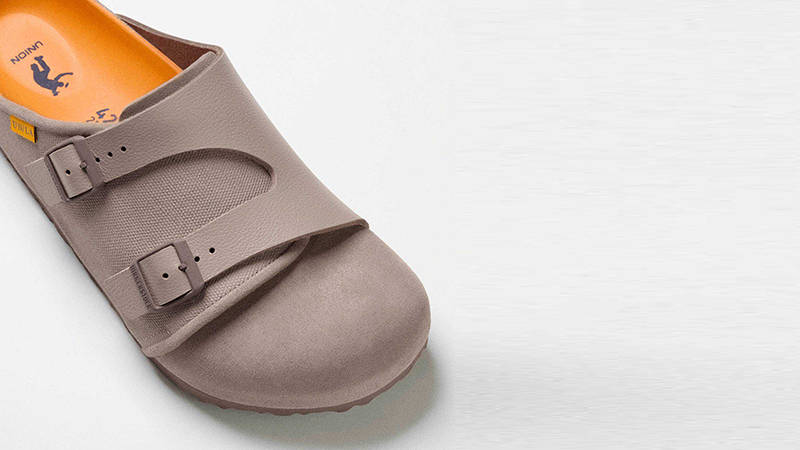 Birkenstock x Union LA Bimshire Shadow Grey 1029699 Detail