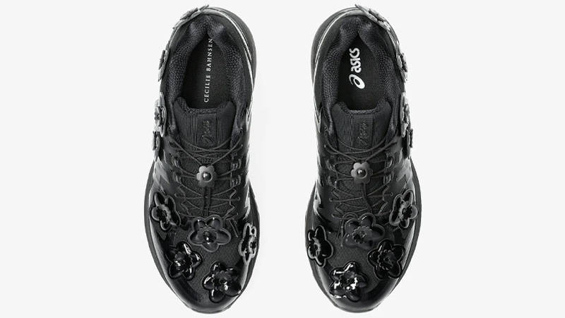 Cecilie Bahnsen x ASICS Gel-Terrain Flower Pack Black Middle